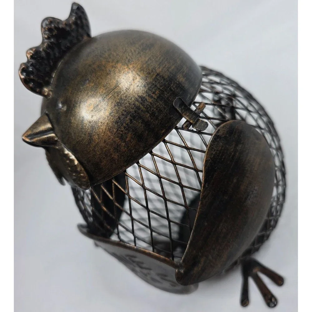 True Gobble Hen Cork Holder Metal Chicken Wine Cork Holder Rustic Farmhouse